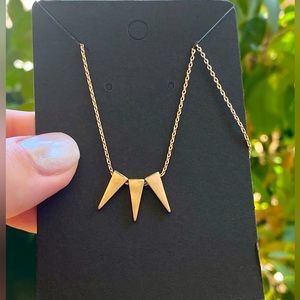 Dainty Triangular Stacking Necklace